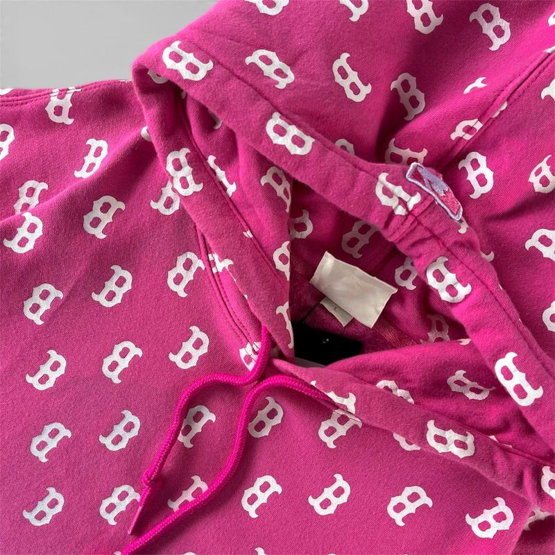 Hoodie MLB - Monogram Boston Red Sox Logo, foto 5