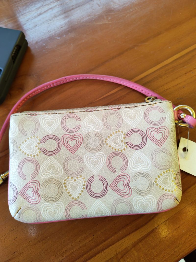 coach wrislet pink; dompet coach pink, foto 2