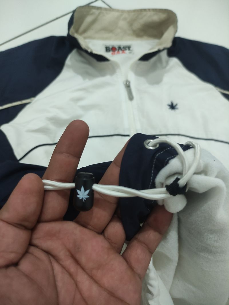 Vintage Windbreaker Pria white, foto 6