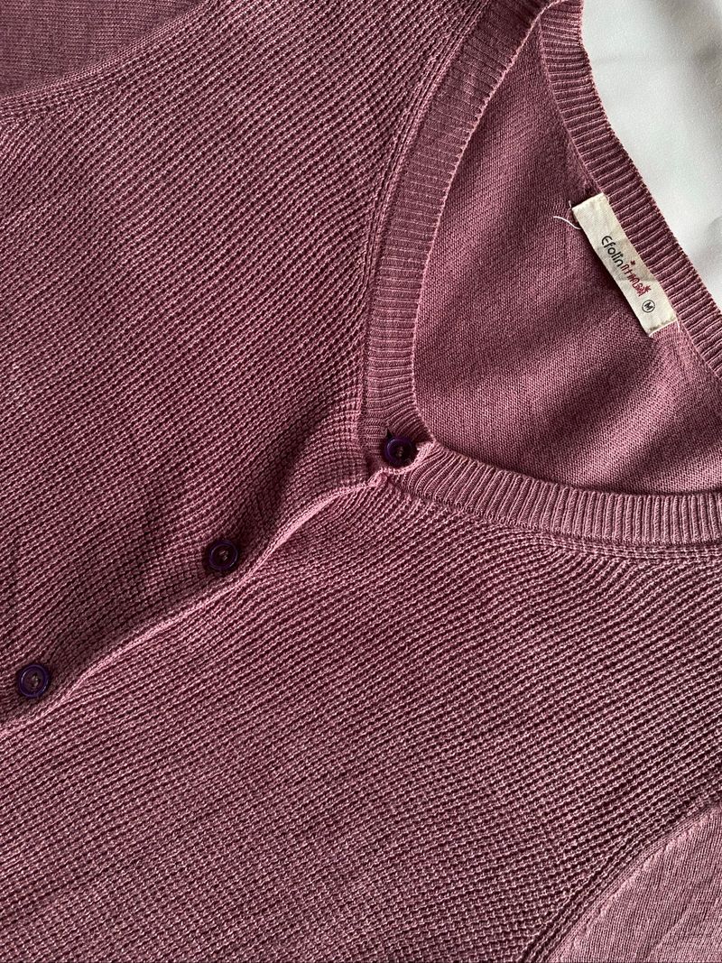 Cardigan - mauve/dusty rose . batch 2, foto 3