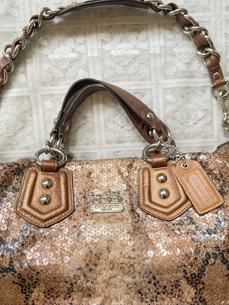 madison snake sequin totebag, foto 2