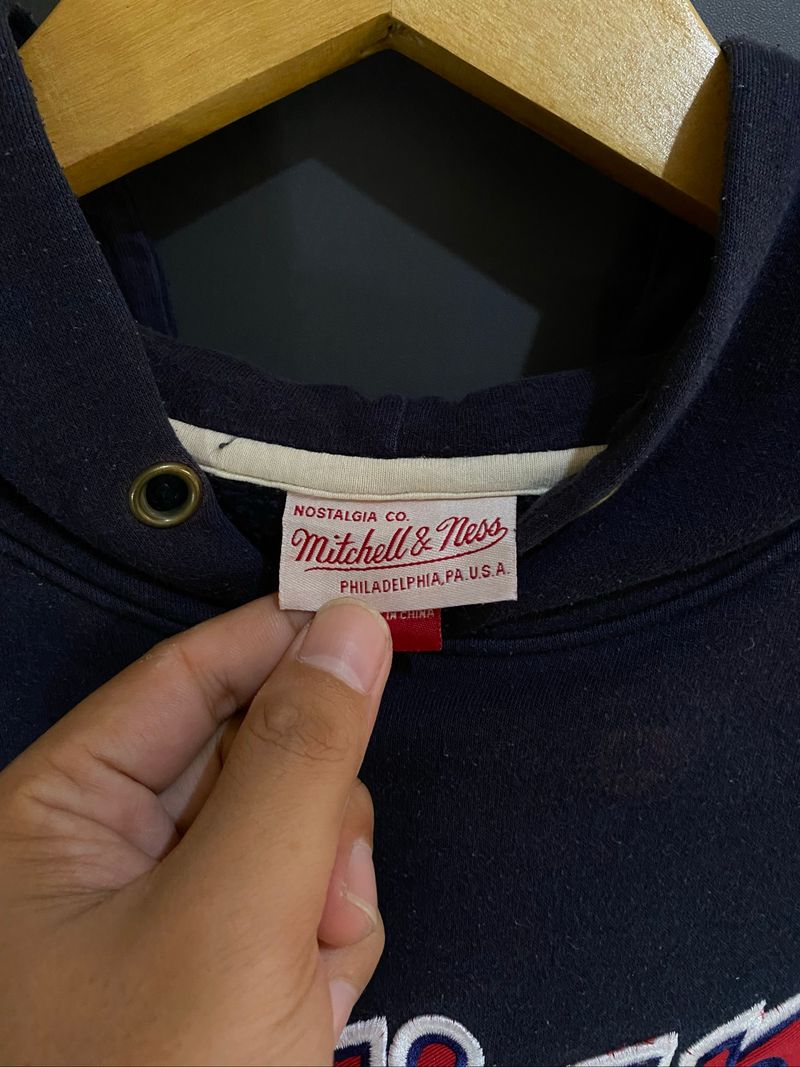 Hoodie Indians By Mitchell & Ness, foto 6