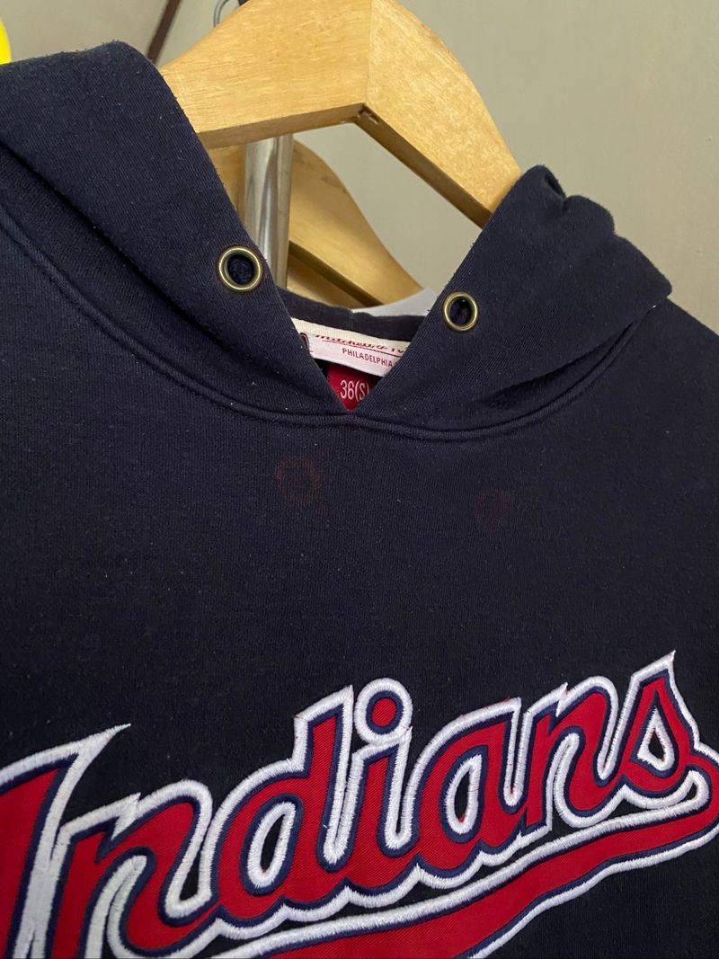 Hoodie Indians By Mitchell & Ness, foto 10