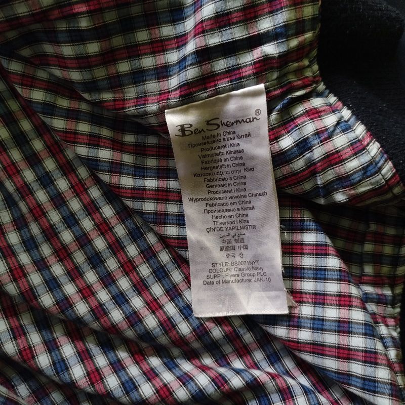 Ben Sherman Classic Harrington Bomber Jacket, foto 10
