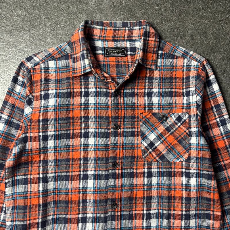 Panaspur Plaid Single Pocket Flannel Shirt, foto 2