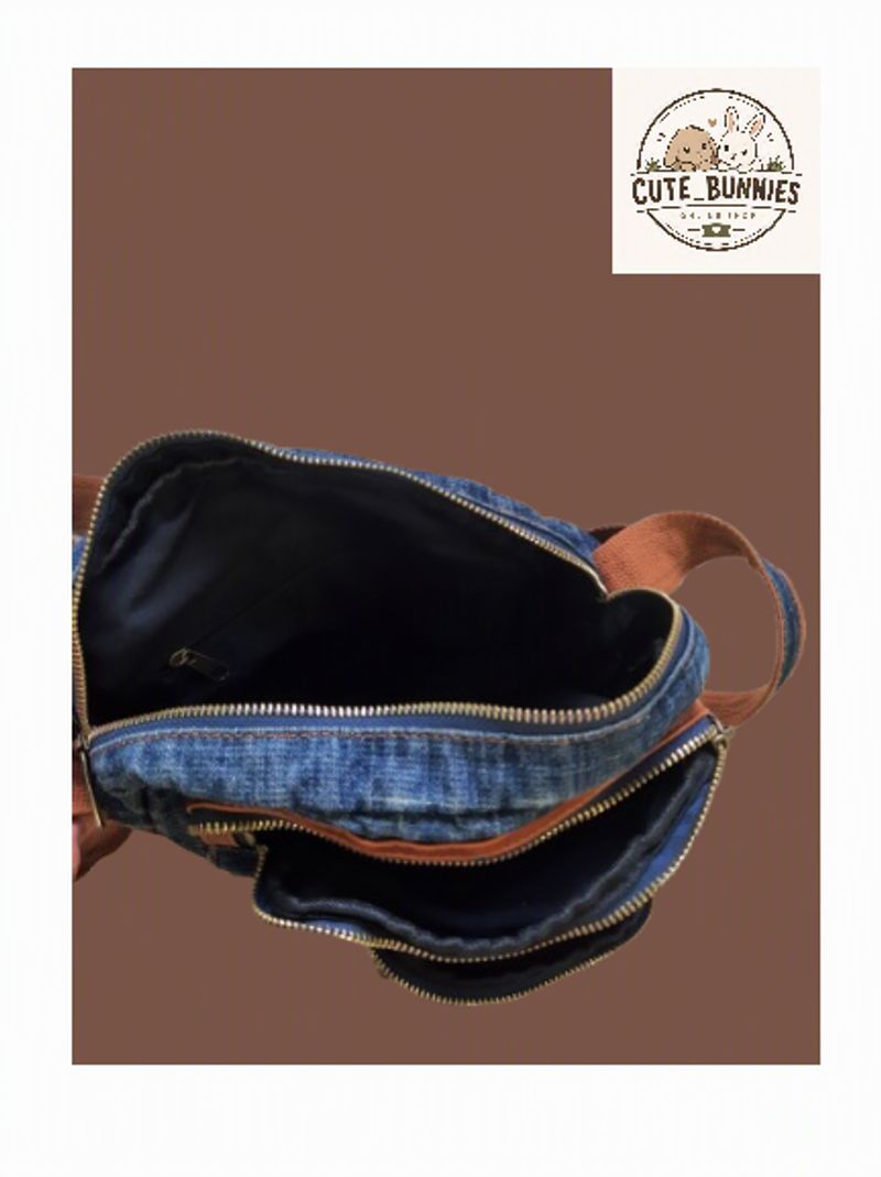 Tas Jeans wanita Bear, foto 3