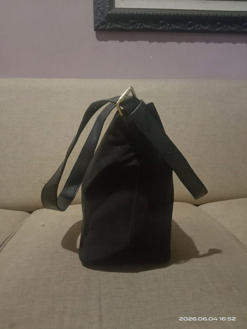 NETT‼️Tas hitam suede, foto 3