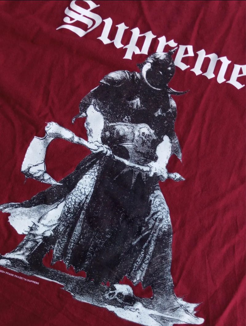Supreme x Frank Frazetta Destruction tee, foto 4