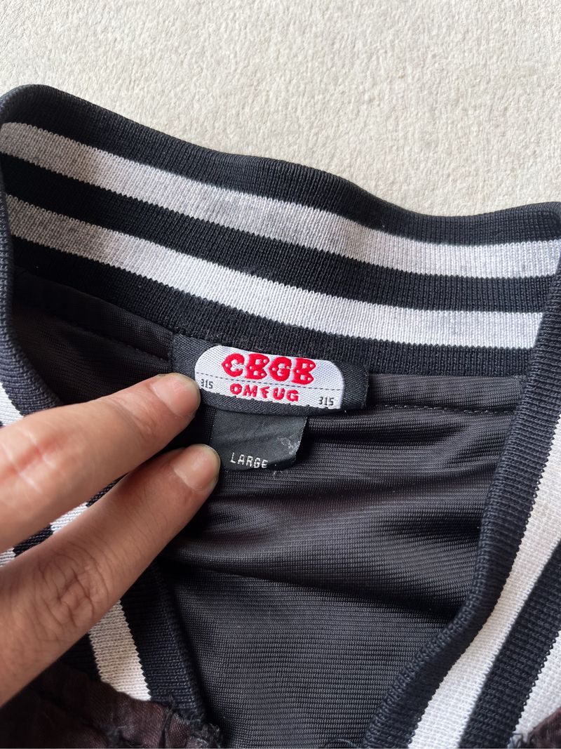 Vintage CBGB & Omfug varsity jacket, foto 7