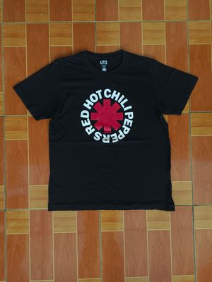 Uniqlo Casual T-shirt Pria black