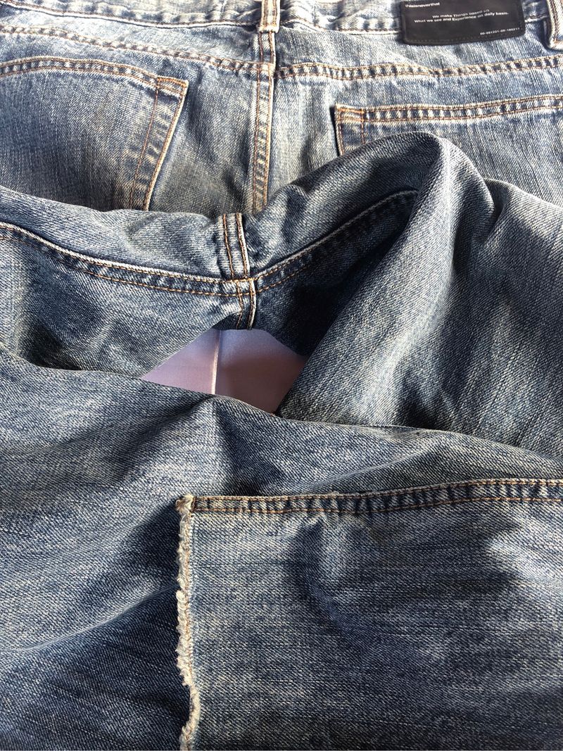 Thisisneverrhat Jeans Open Knee Ripped Jeans, foto 6