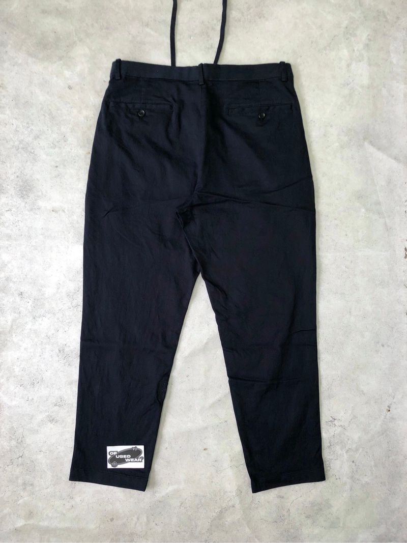 uniqlo dark navy relax pants, foto 3
