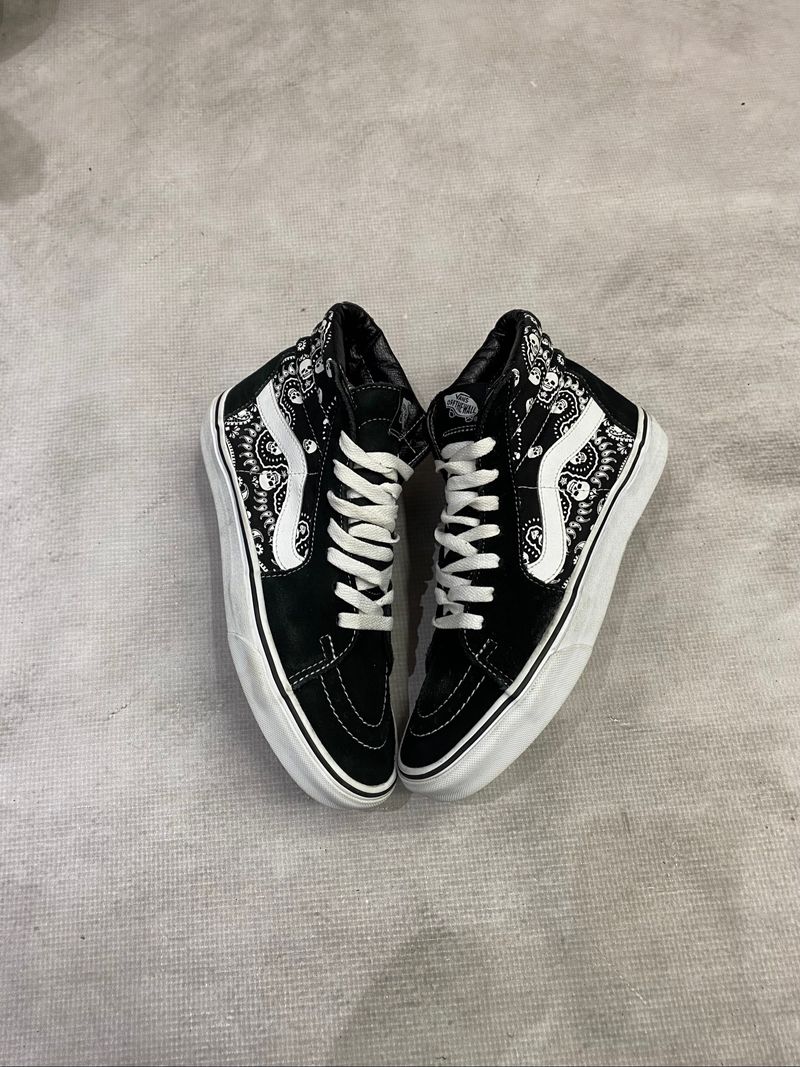 Vans sk8 high bandana bw, foto 2