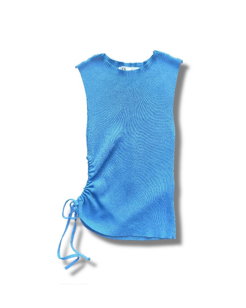 BLUE KNIT TOP, foto 3