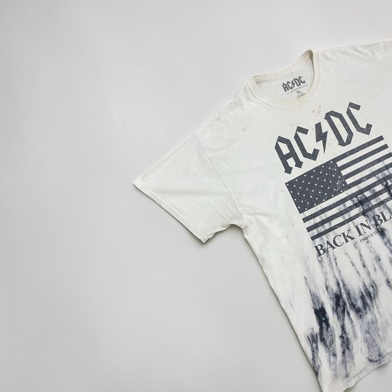 Ac/Dc tie dye tshirt, foto 2