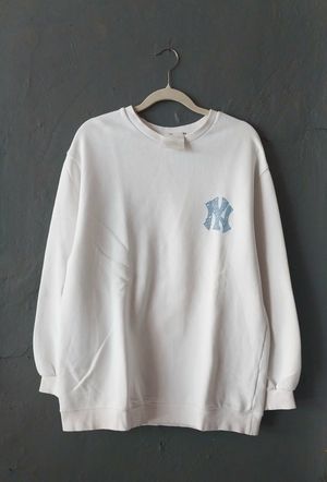 MLB Streetwear Sweatshirt Pria white