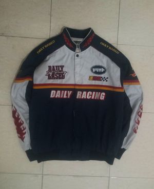 Varsity jacket racing