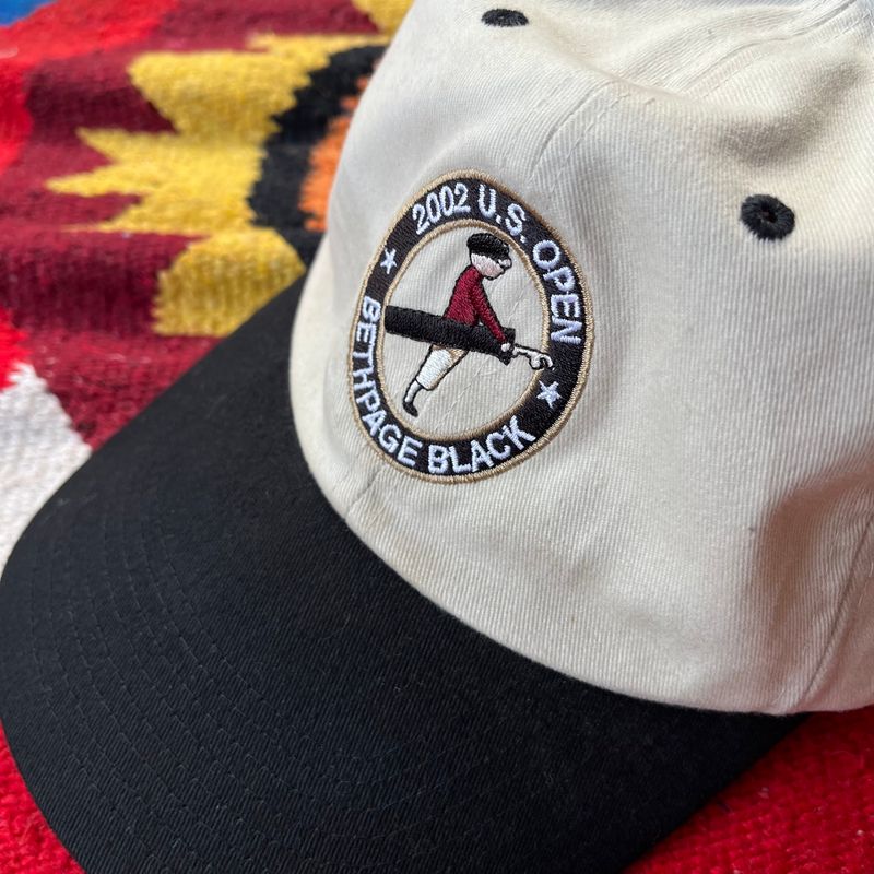 Vintage Dad Cap Usa Bethpage Black Golf, foto 3