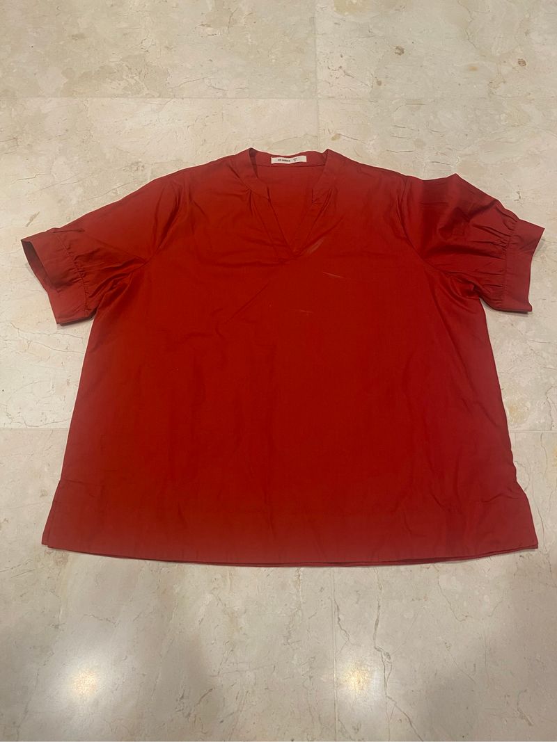 ET CETERA V-Neck Puff Sleeves Blouse, foto 5