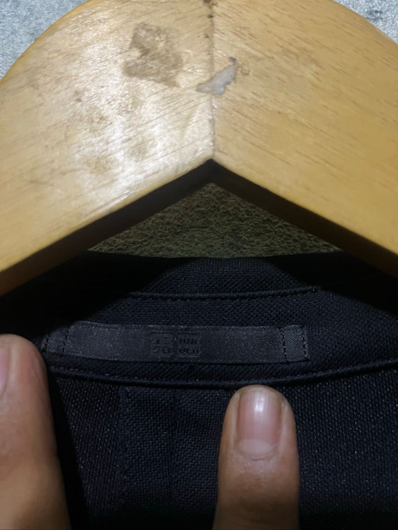 Uniqlo blazer hitam, foto 4