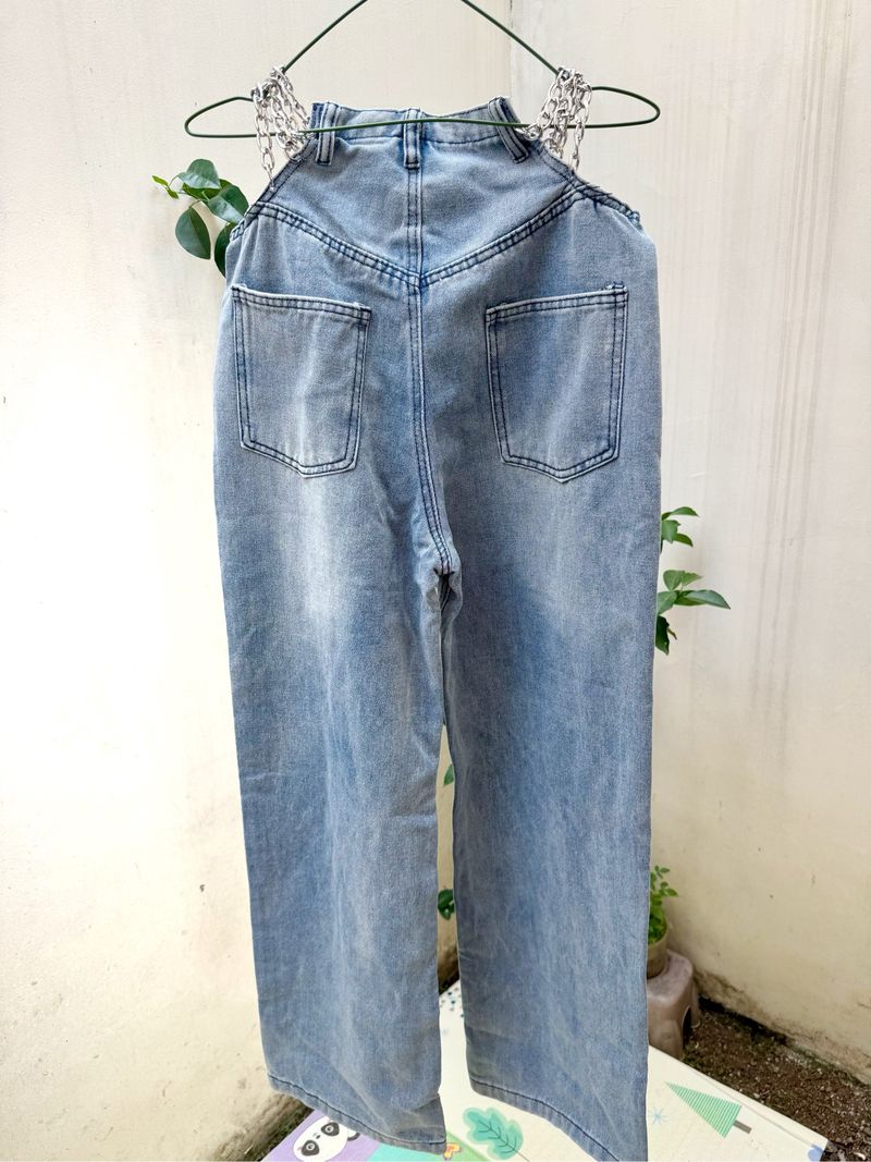 Cut Out Wide Leg Jeans, foto 2