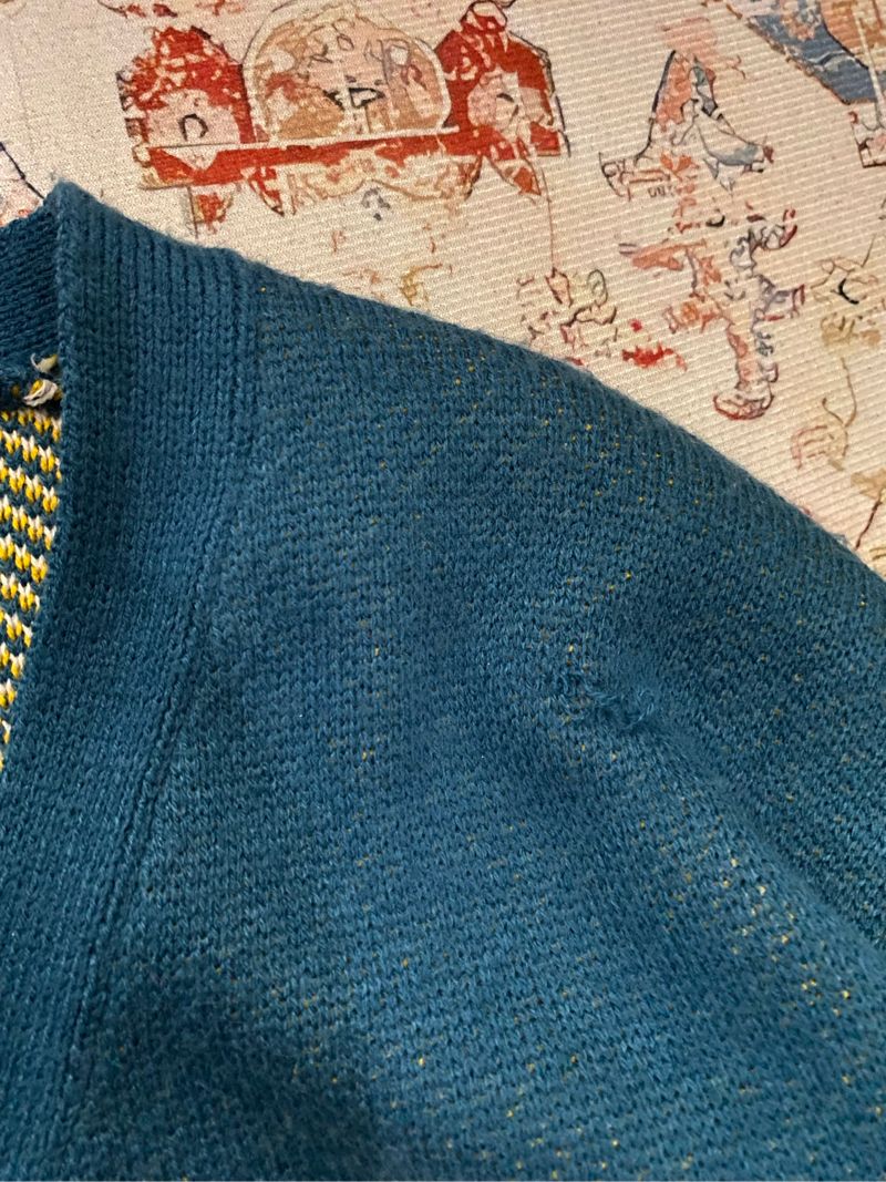 Ben Davis Casual Cardigan Pria blue, foto 5