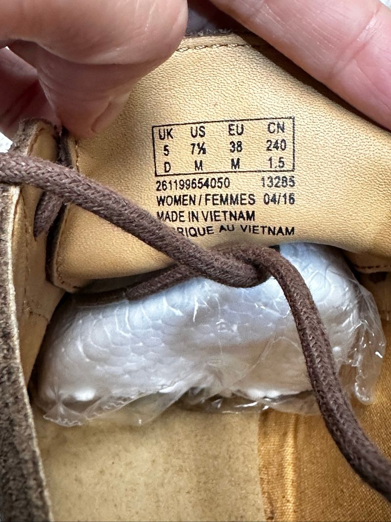 Clarks leather boots sz 38, foto 8
