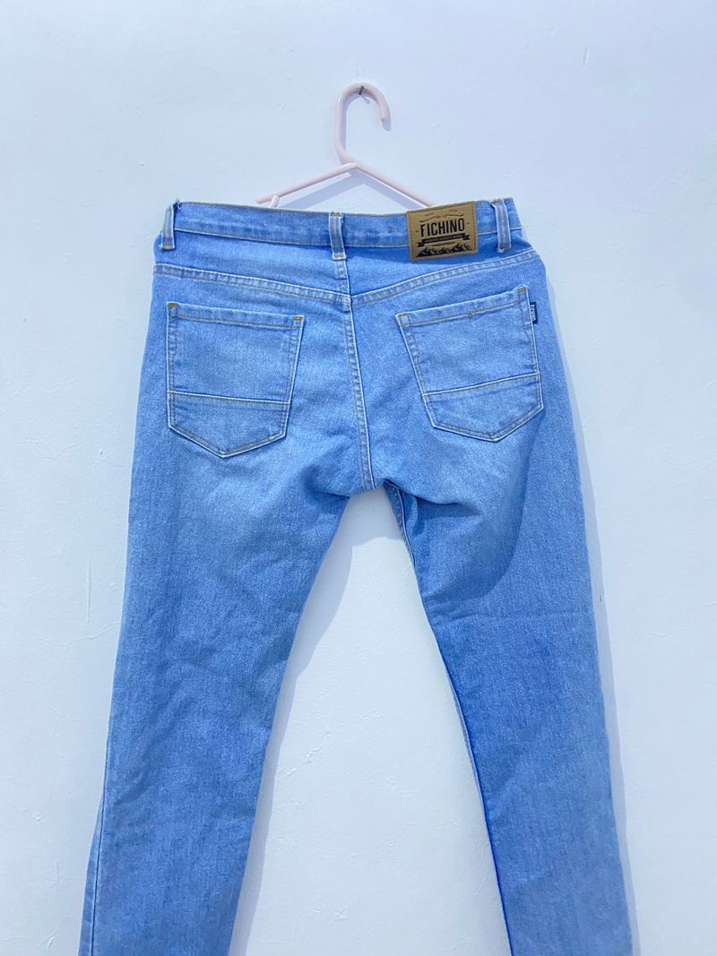 Casual Jeans Pria blue, foto 2