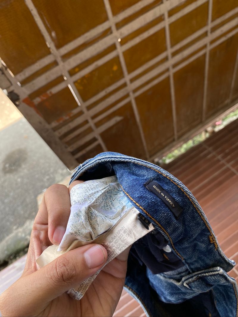 [Termurah] Massimo Dutti Denim Jeans Rawis Good Condition, foto 9
