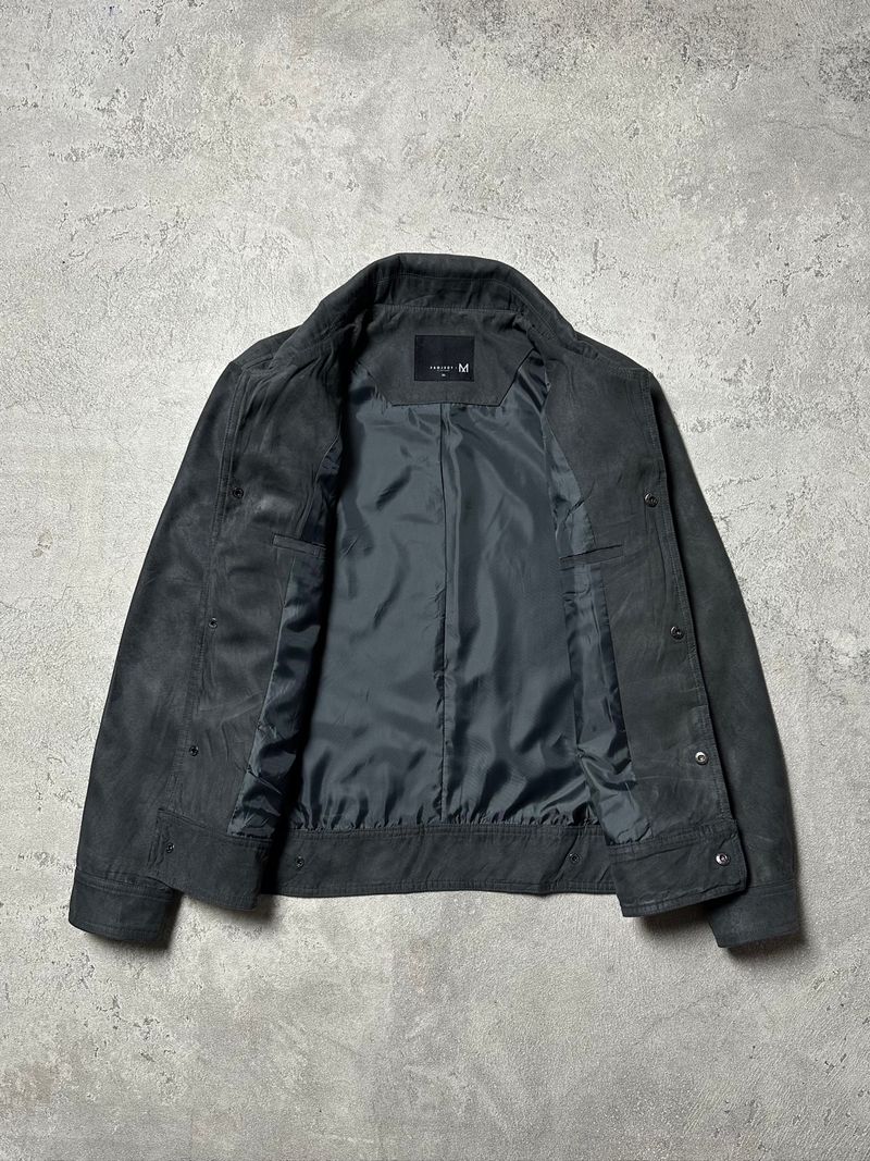 PROJECT M TRUCKER SUEDE JACKET, foto 4