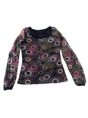 Color Mesh Top y2k