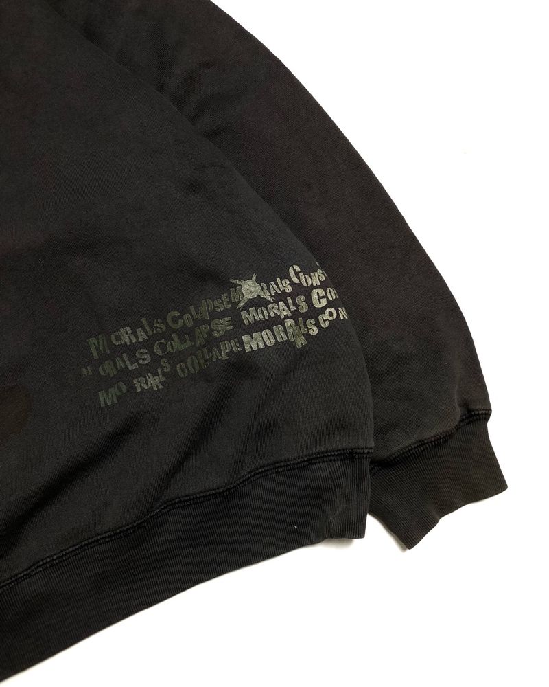 Number Nine X Brth:Breath Passive MoralsColapse Sweatershirt, foto 3
