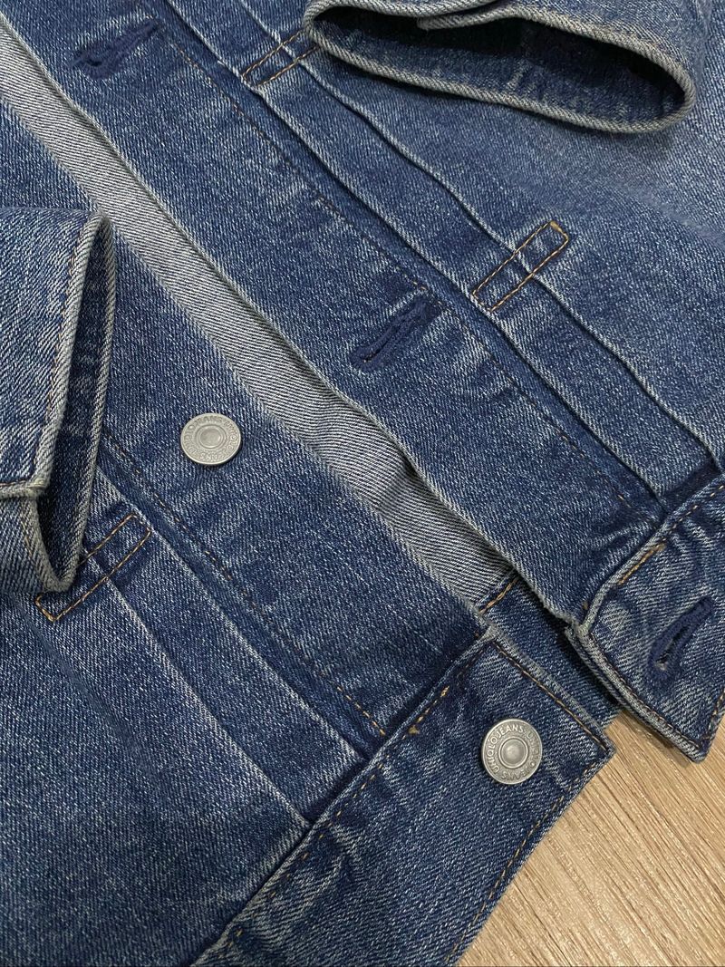 Uniqlo Trucker Jacket Denim Jeans Type 2 Type II, foto 3