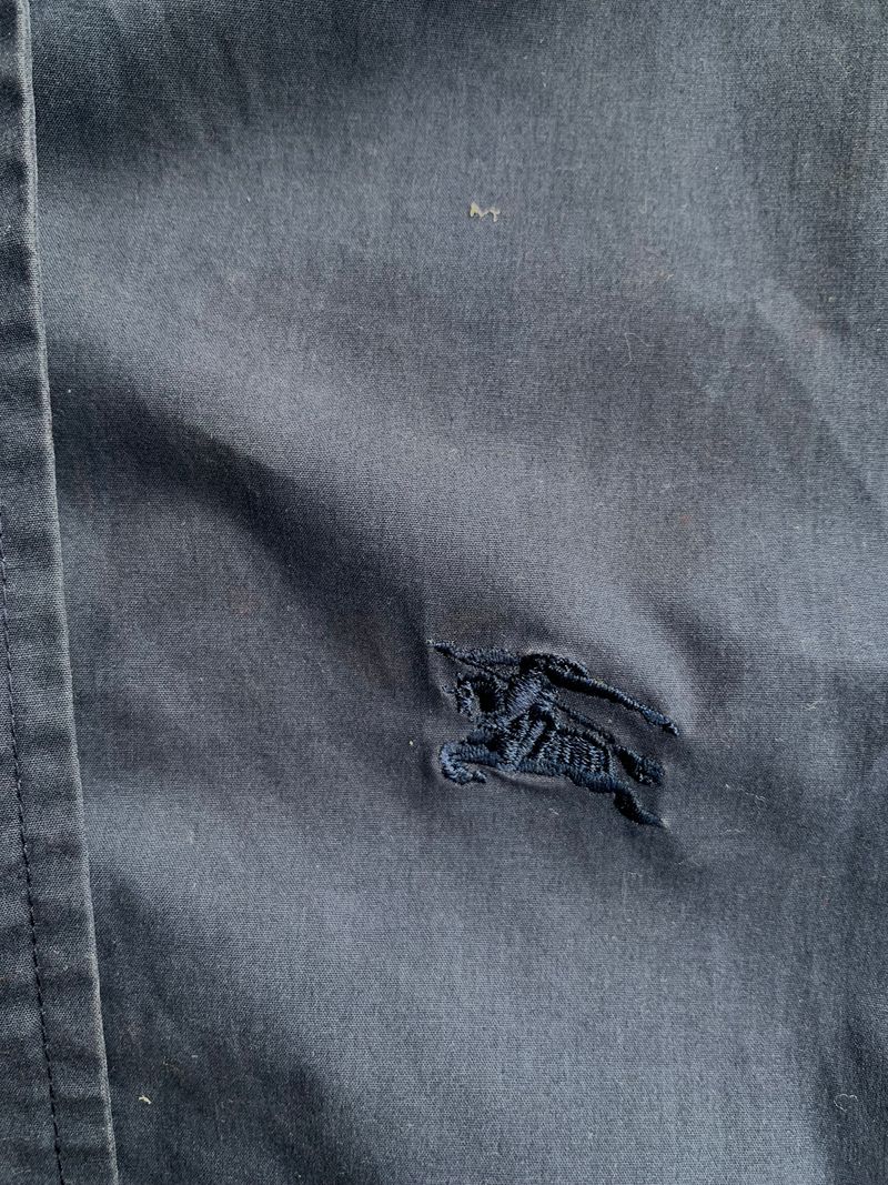 Burberry Vintage Harrington jacket Pria navy, foto 5