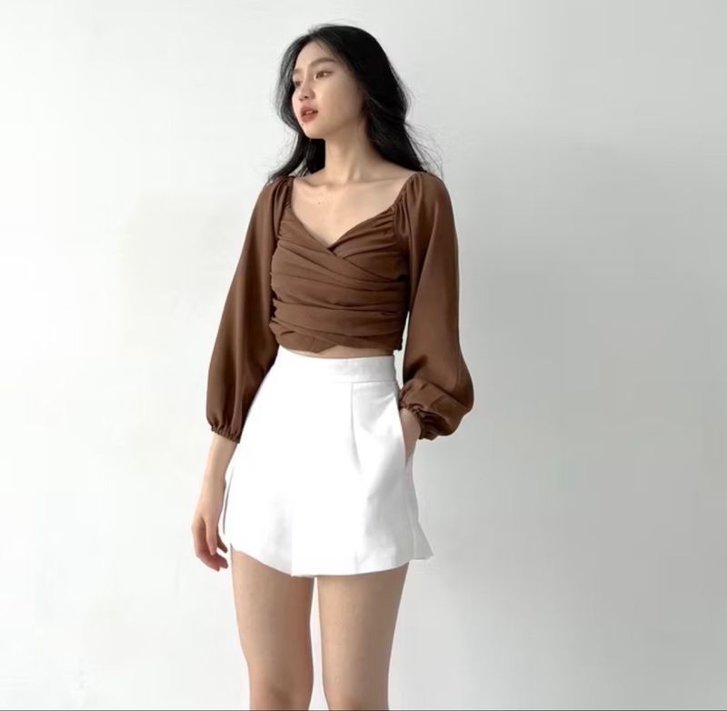 preloved - pixie long sleeve blouse, foto 3
