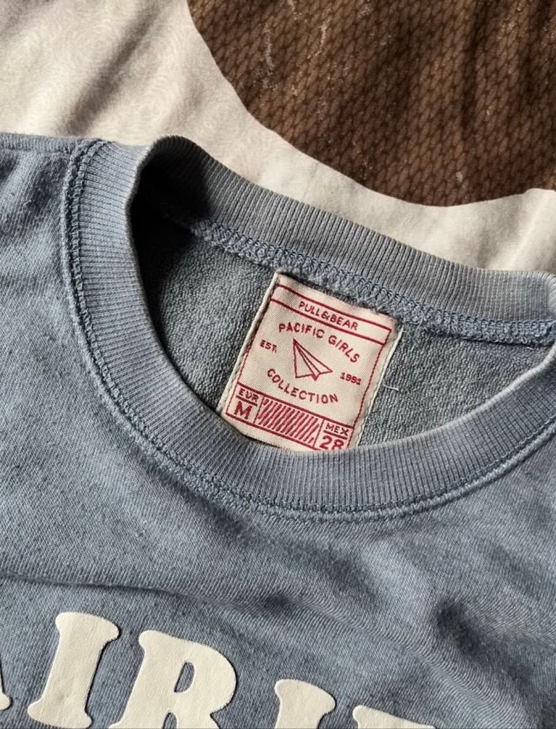 Pull & Bear Blue Crop Top, foto 4