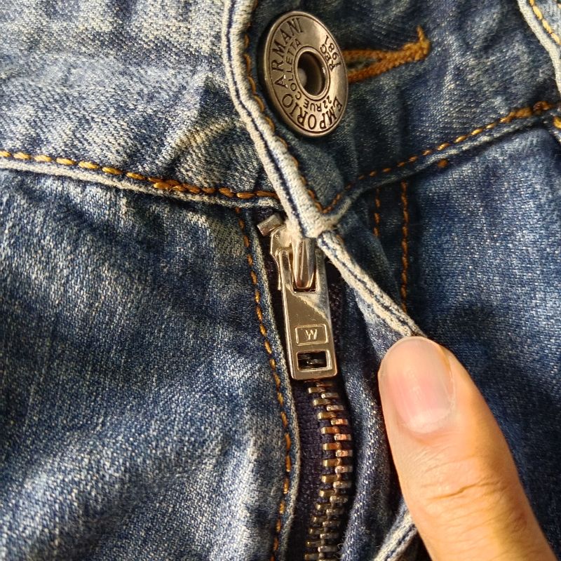 GIORGIO ARMANI RIPPED JEANS, foto 5