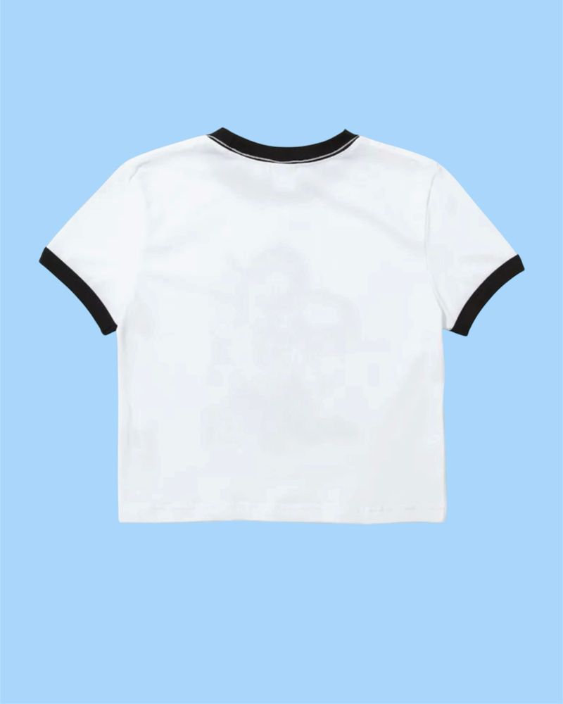 KRUCHI Ringer Crop T-Shirt, foto 2