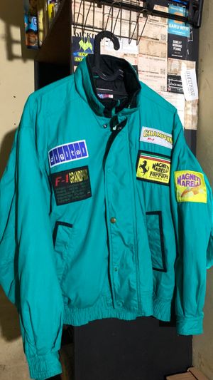 Vintage 90s racing jacket magneti marelli ferrari grandprix