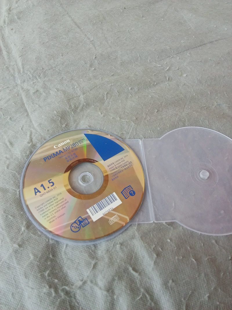 CD DVD Driver Printer Pixma CANON MP280, foto 2