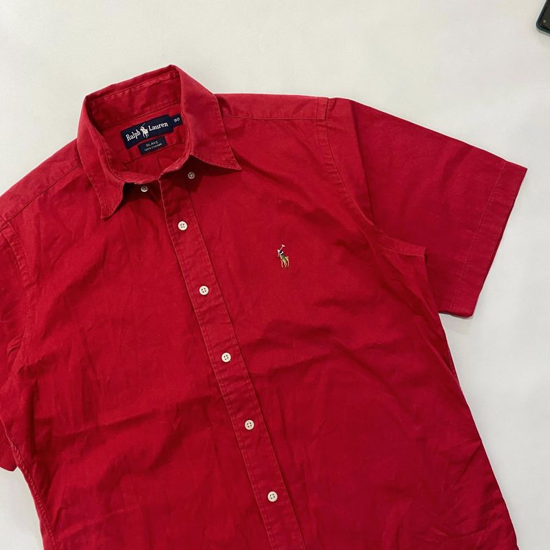 Kemeja pendek Polo Ralph Lauren, foto 3