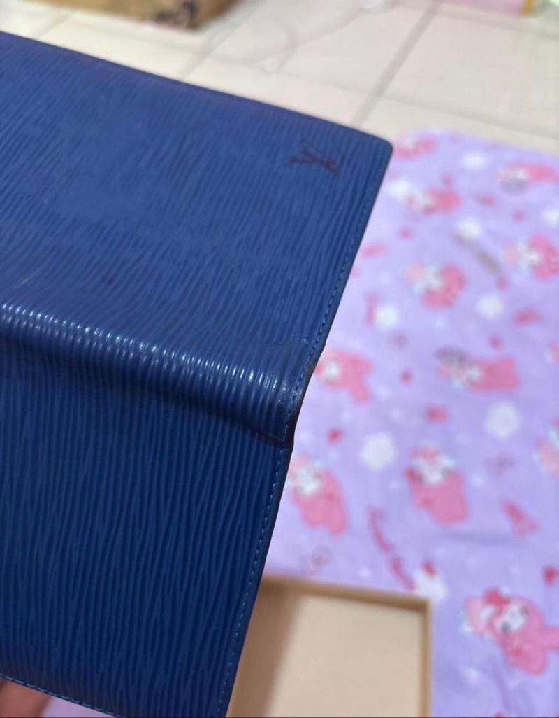 dompet lv ori louis vuitton wallet authentic, foto 6