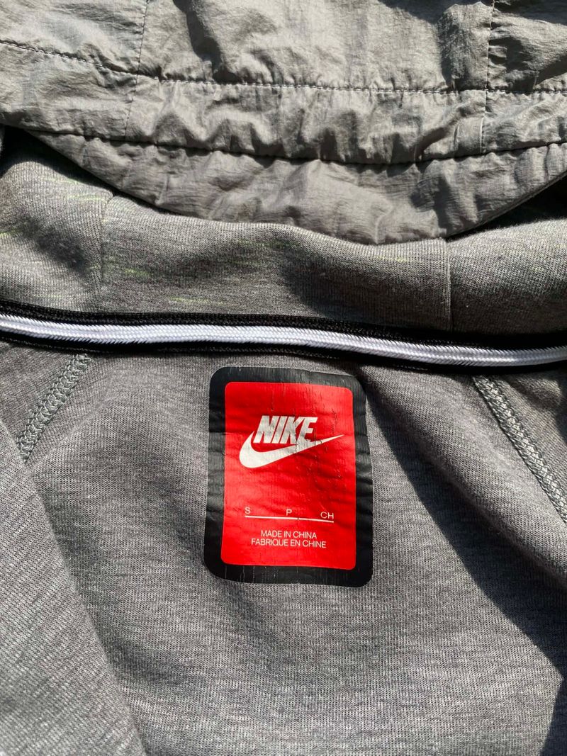 hoodie nike tech abu abu, foto 4