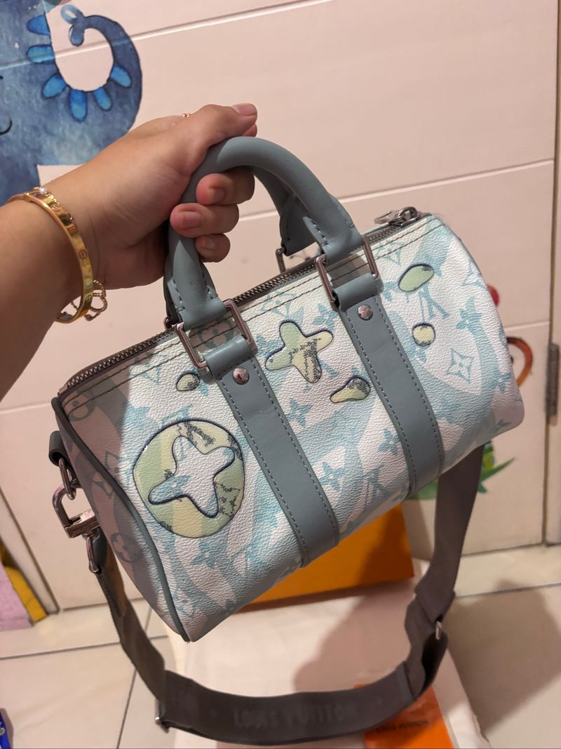 louis vuitton mini speedy lv keepal 25, foto 3