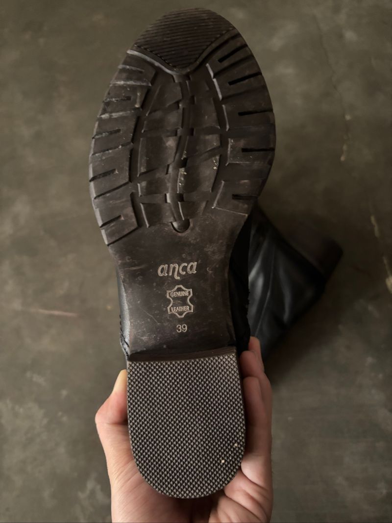 Leather Boots Zipper, foto 4