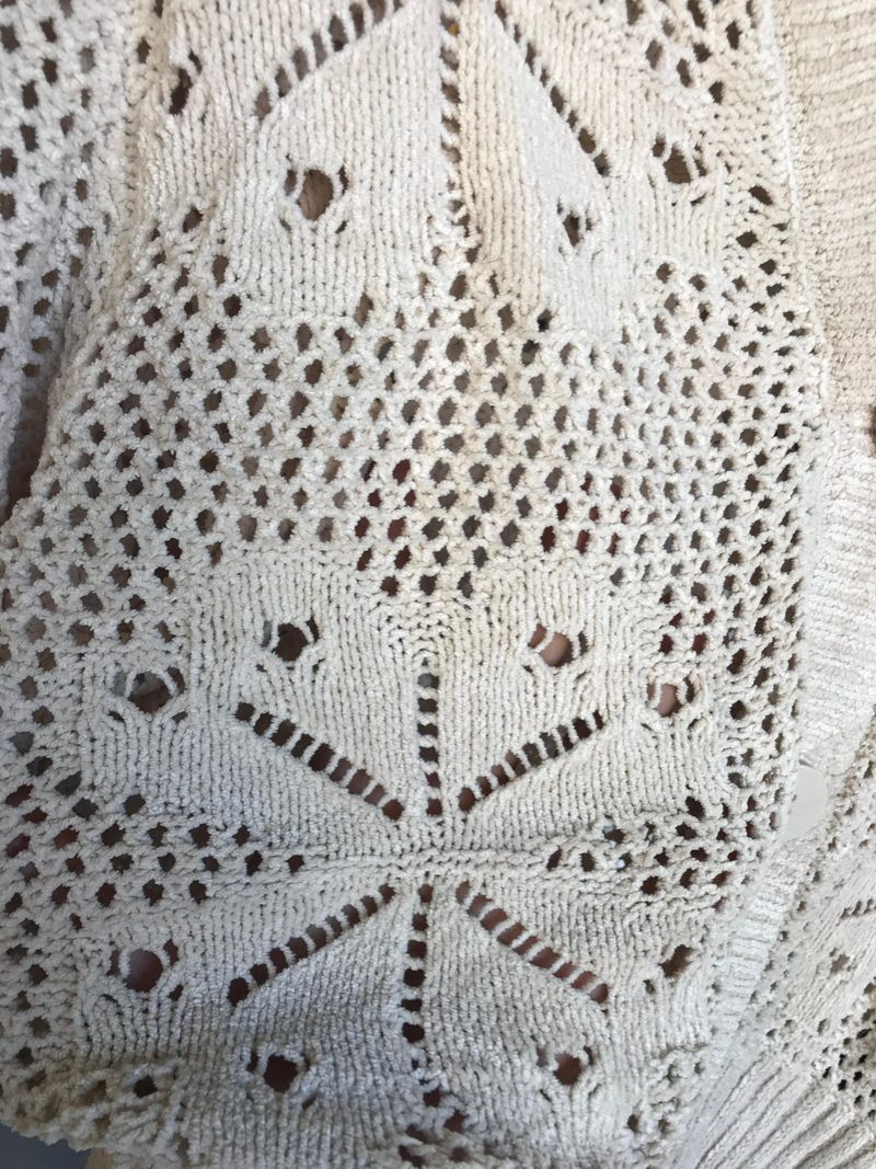 cardigan rajut pointelle H&M, foto 7