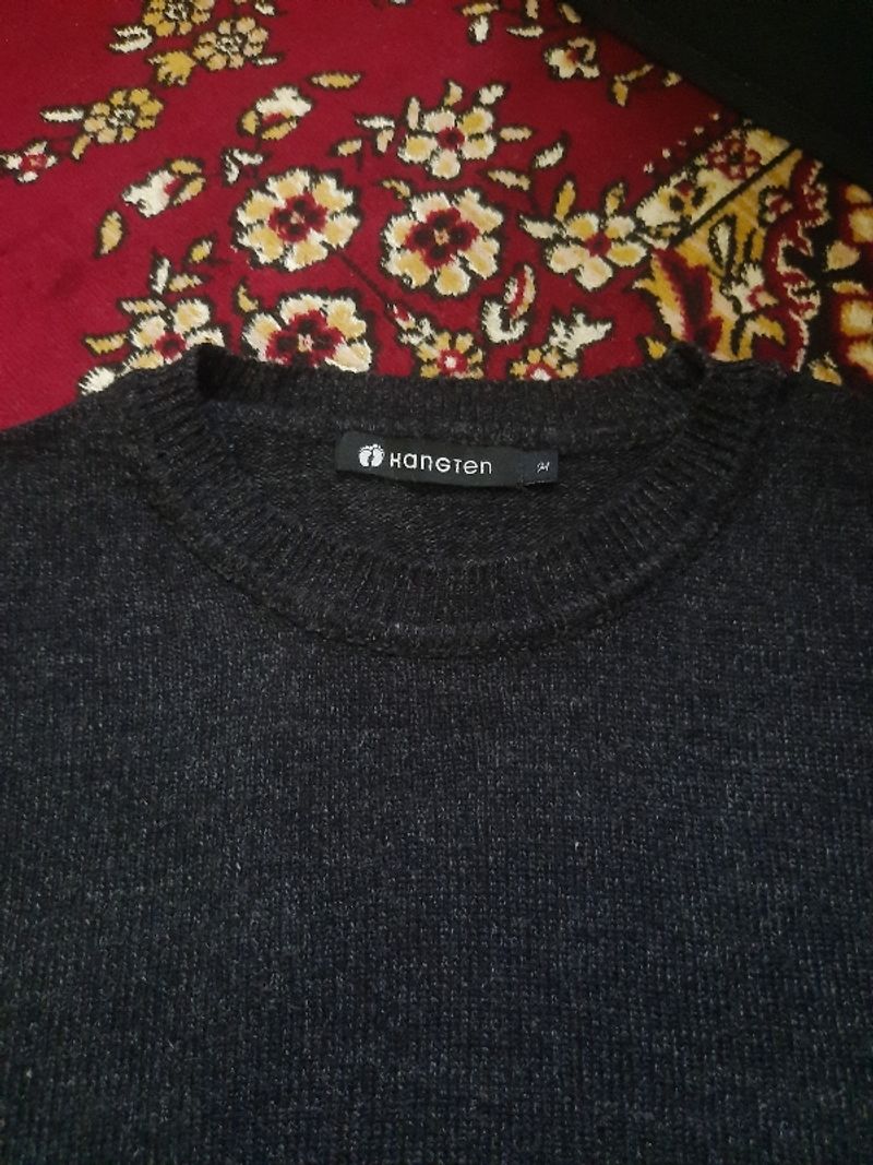 Hangten Wool blend Knitwear Charcoal, foto 3