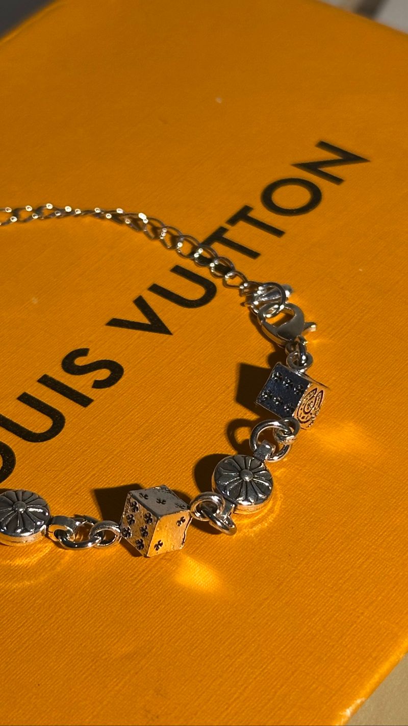 Bracelet chrome heart ch, foto 4