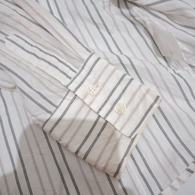 SAY COMME CA FITTED BODY STRIPE SHIRT, foto 7