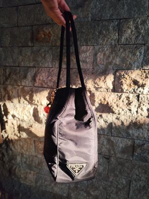Vintage Prada Shopper Bag Side Logo (Nett Price)